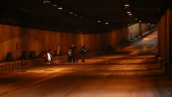 В Сочи три столкнувшиеся авто перекрыли проезд по Дублёру Курортного проспекта