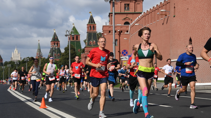 Набережные в центре Москвы перекроют из-за проведения полумарафона