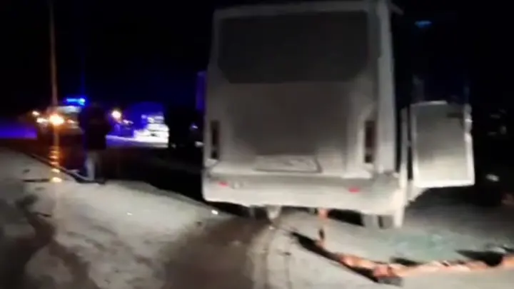 Семья погибла в ДТП с автобусом, более 10 человек пострадали