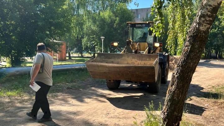 После жалоб жителей территорию у сквера Победы в Шуе власти приведут в порядок