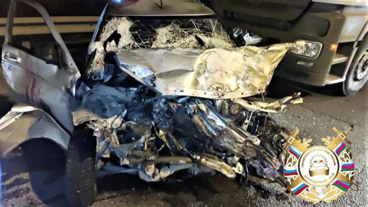 В Краснодаре произошла массовая авария с тремя грузовиками