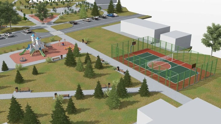 Парк отдыха реконструируют в Ленинградском районе в 2023 году