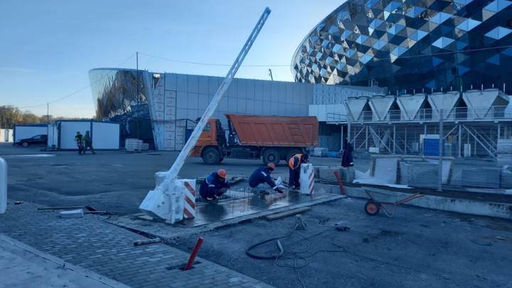 Благоустройство нового ЛДС в Новосибирске вышло на финишную прямую