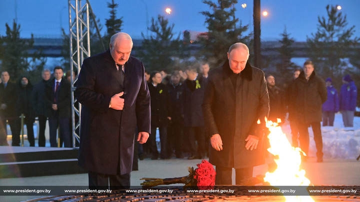 Путин и Лукашенко на открытии мемориала жертвам геноцида: Пронзительное обращение ко всему миру