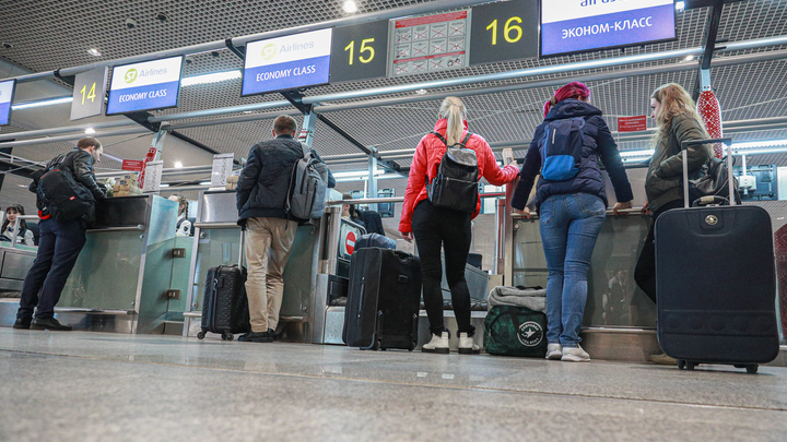 В екатеринбургском аэропорту Кольцово произошел компьютерный сбой
