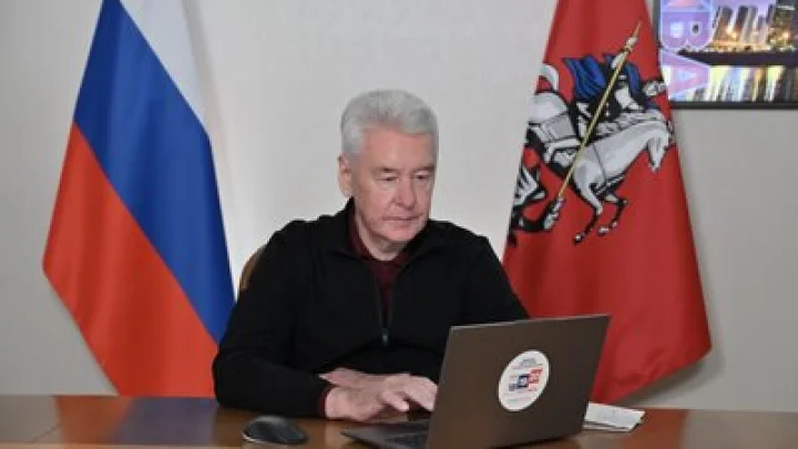 Собянин: Абсолютное большинство москвичей голосуют онлайн на выборах в Госдуму
