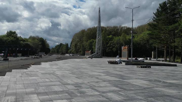 Стелу «Город трудовой доблести» и сквер откроют в декабре в кузбасском городе