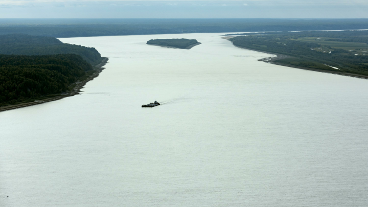 Обмеление Оби может сорвать навигацию в Новосибирске