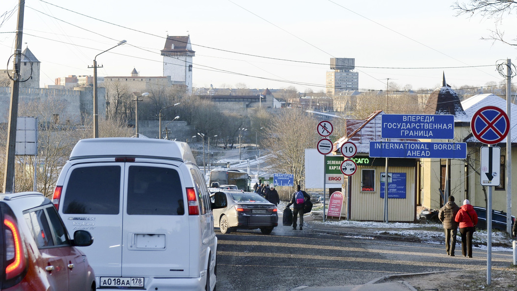 Фото граница эстония россия