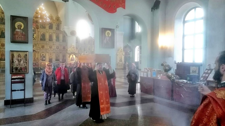 Мощи Георгия Победоносца привезут в Читу 2 июля