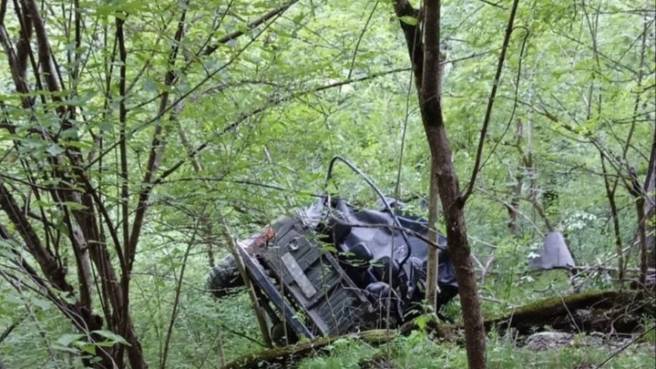 Под Майкопом погиб водитель внедорожника