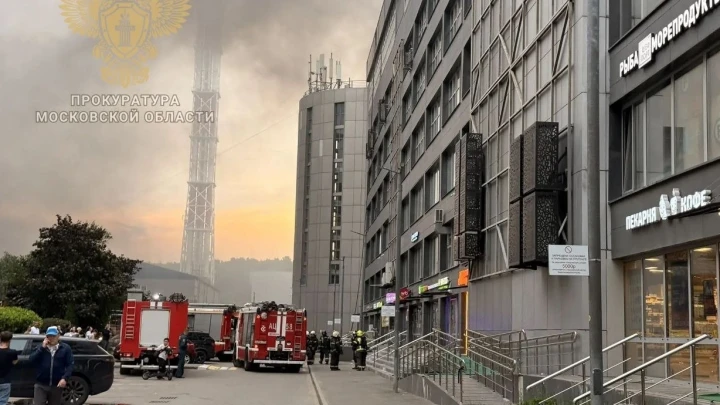 Прокуратура назвала вероятную причину пожара в ТЦ «Терабит» в Красногорске
