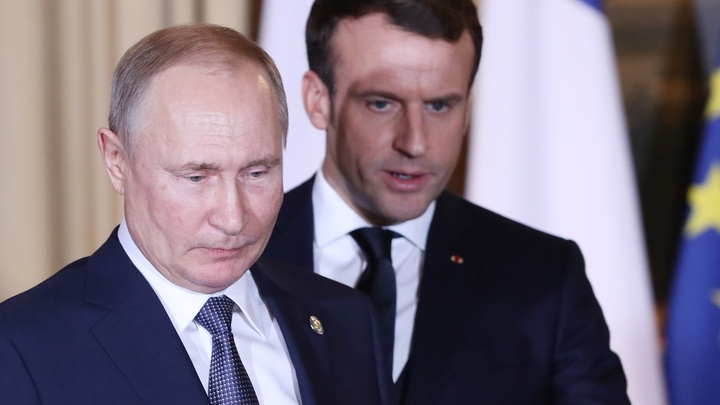 Оплата за газ в рублях. Макрон лично услышал это от Путина