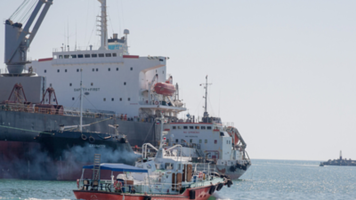 Россия приостановила движение судов по зерновому коридору в Черном море