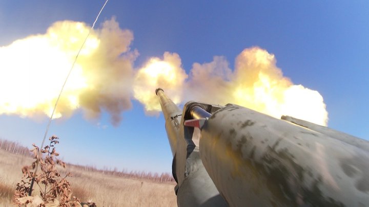 Русская артиллерия ликвидировала скопление украинской военной техники на запорожском направлении