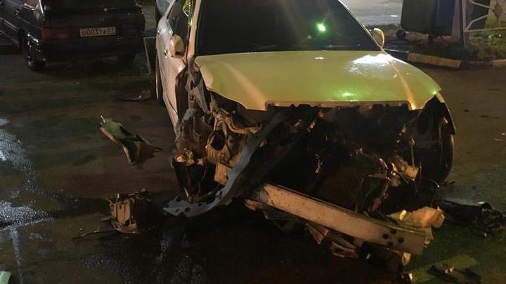 В Майкопе произошла массовая авария с участием пяти автомобилей
