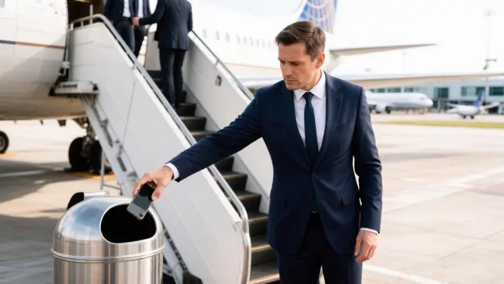 Делегация Трампа выбросила все китайские подарки в урну возле трапа самолёта. Пекин это запомнит?