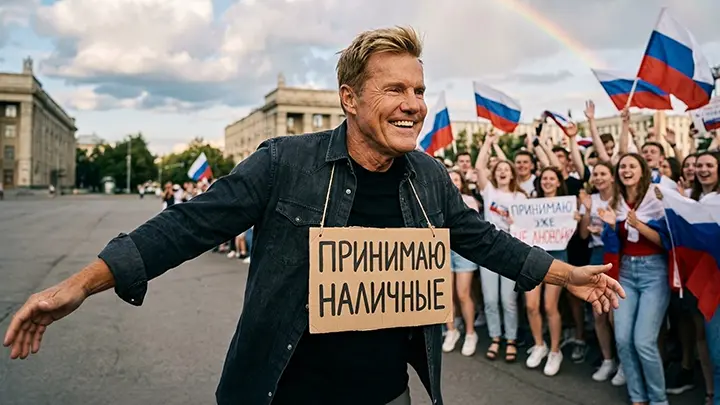 Дитер – болен? Топил за русских и просит за концерт 45 млн рублей. Это – Современный разговор