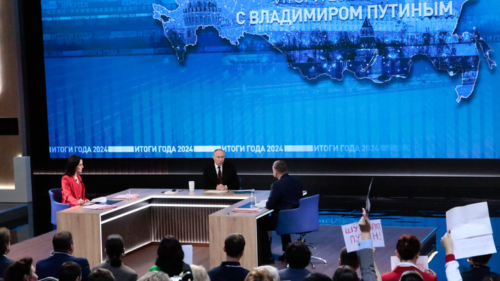Прямая линия Владимира Путина: петербуржец спросил о способности отразить нападение НАТО