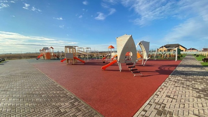 В Динском районе благоустроили зону отдыха