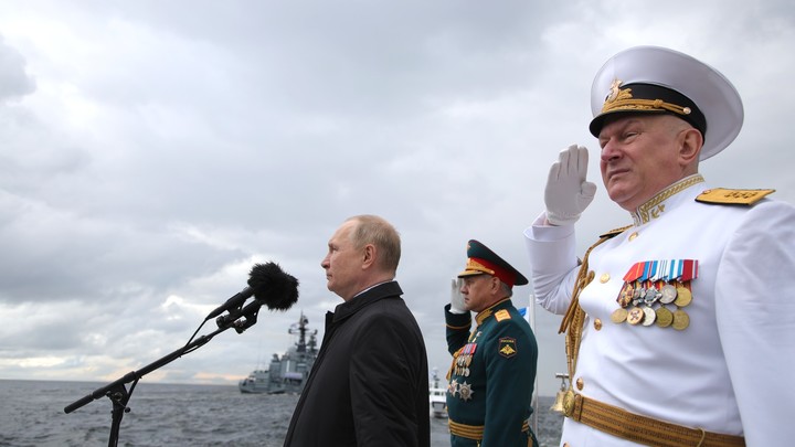 Путин отправил Западу зашифрованное послание по случаю Дня Военно-Морского Флота