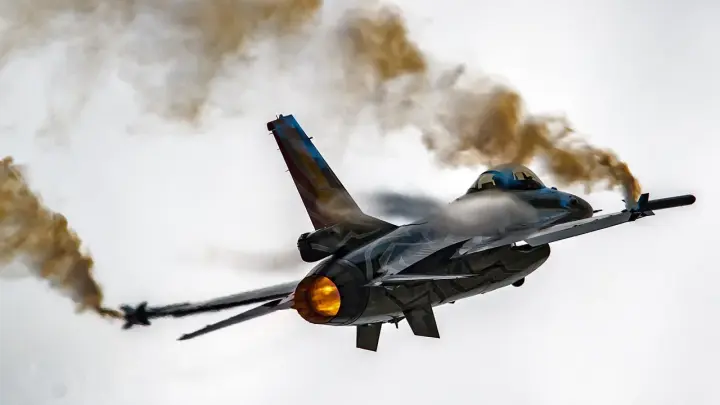 Над Сумской области сбит истребитель F-16 ВСУ