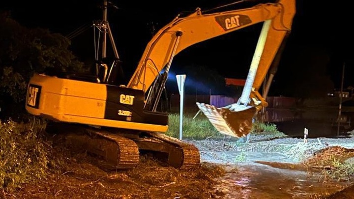 В Лабинском районе ночью подтопило 2 дома и 16 придомовых территорий