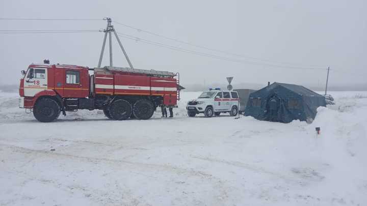Во Владимирской области в связи с пургой развернут мобильный пункт обогрева