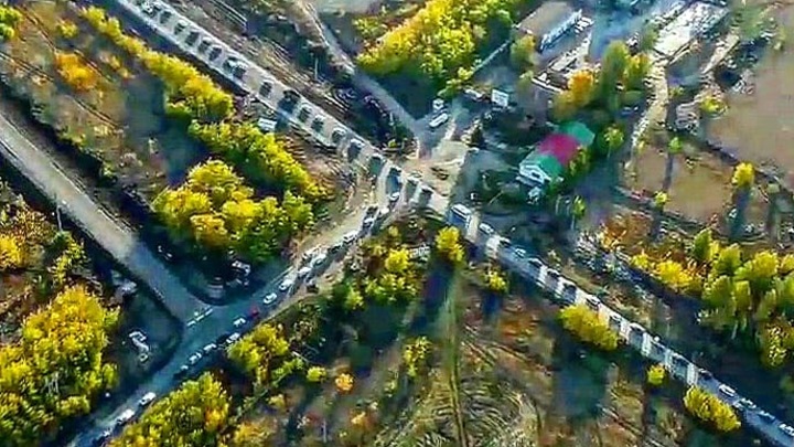 Жители села Ягодное в Самарской области пожаловались на рекордные пробки