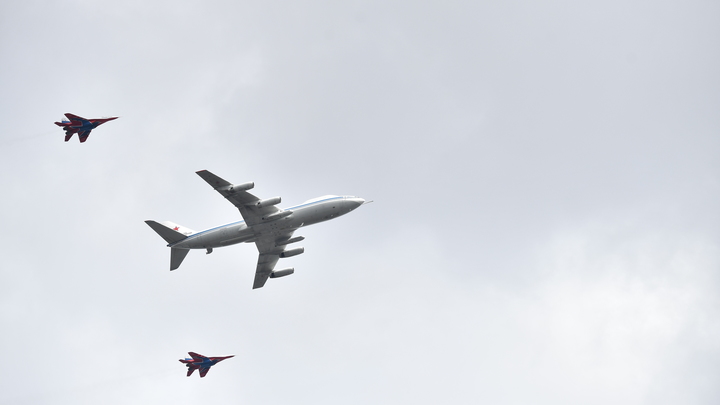 Самолёт судного дня Ил-80 приземлился в новосибирском аэропорту Толмачёво