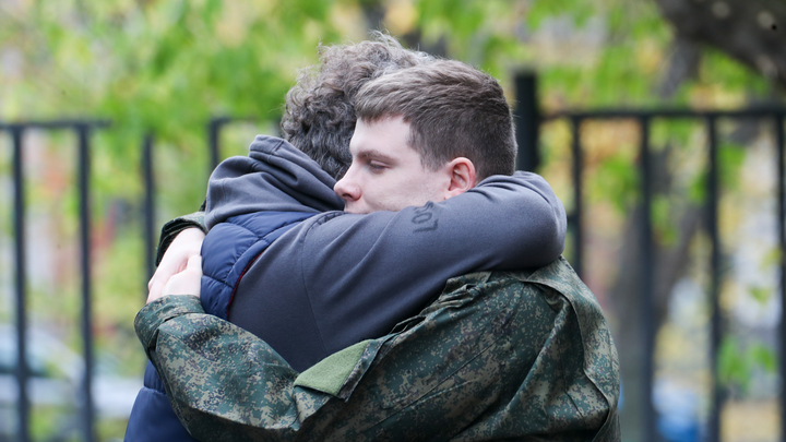 Во Владимирской области проводили мобилизованных в зону СВО