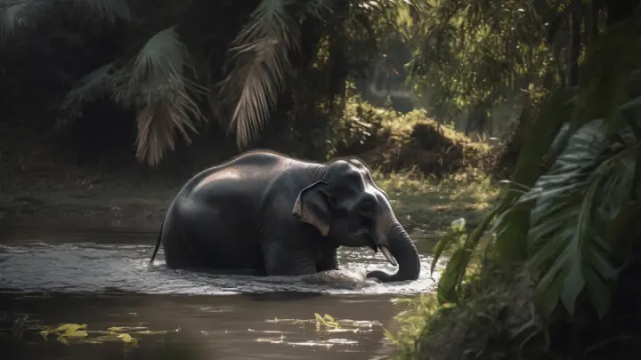 Дикий слон напал на автобус с русскими туристами на Шри-Ланке