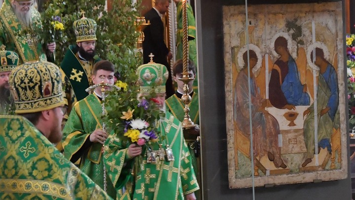 Иконы в музеях начинают болеть. Патриарх Кирилл прокомментировал возвращение Троицы в Лавру