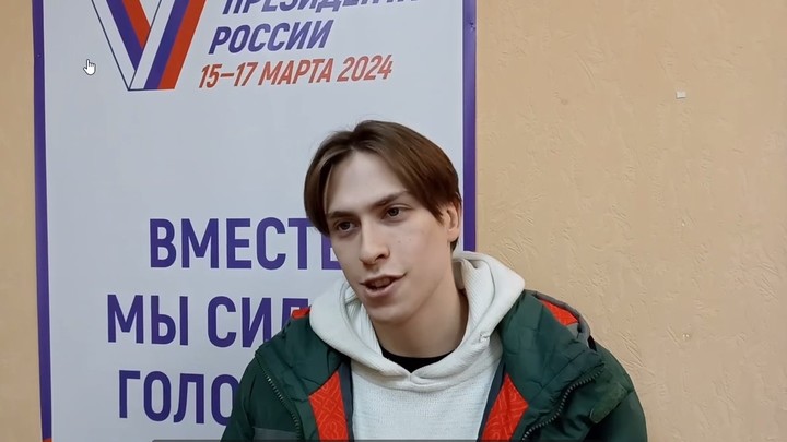 Читинский Путин проголосовал на выборах президента России в Забайкалье