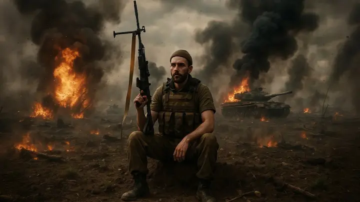 Новосибирец с пулемётом сорвал скрытую атаку пехоты ВСУ в зоне СВО