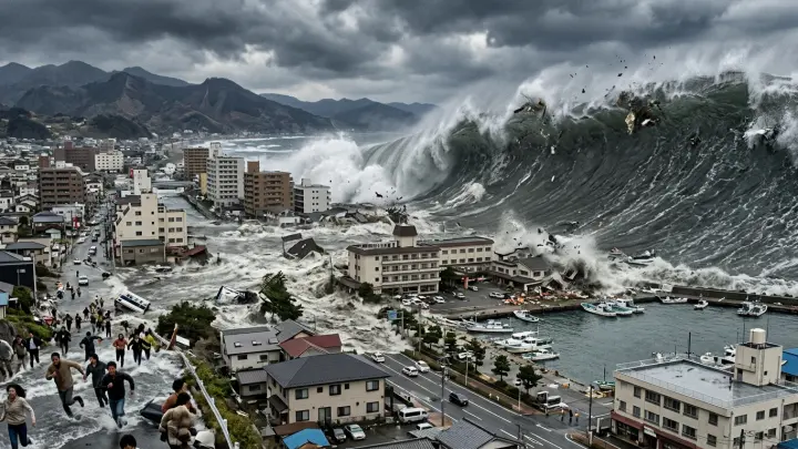 Волна на подходе: мощное землетрясение в Японии может вызвать цунами на Камчатке