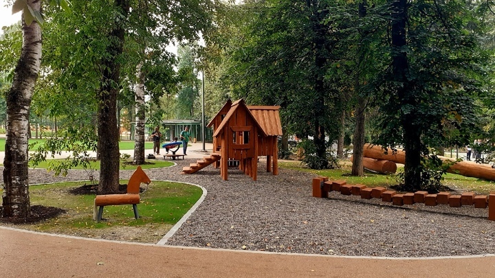 В парке Швейцария в Нижнем Новгороде 2 августа закрыли на однодневную профилактику два фонтана