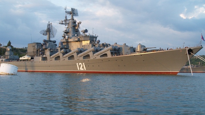 Ракетный крейсер Москва ВМФ России затонул в день гибели Титаника