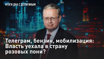 Телеграм, бензин, мобилизация: Власть уехала в страну розовых пони?