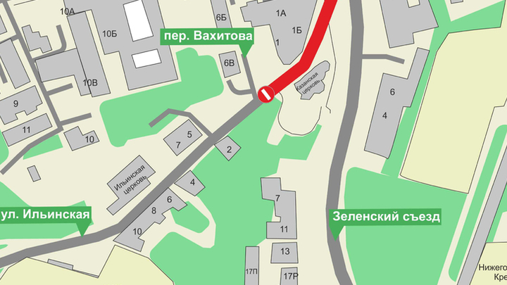 Движение по улице Ильинской в Нижнем Новгороде перекроют до августа 2021 года