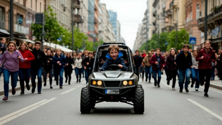 Сын полицейского протаранил толпу в Подмосковье: Подросток на багги жалел только себя