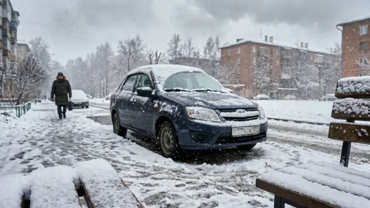 Сугробы до восьми сантиметров вырастут в Подмосковье к пятнице