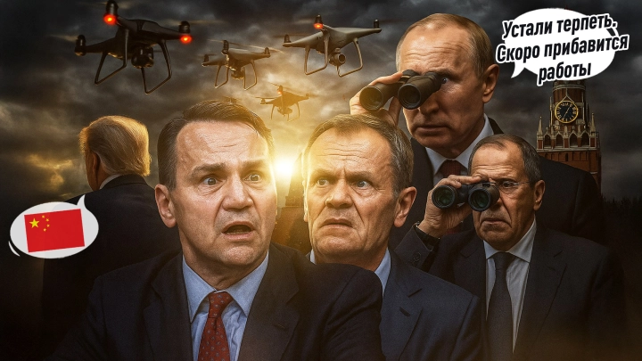 Хазин объяснил, почему поляк Туск устроил истерику