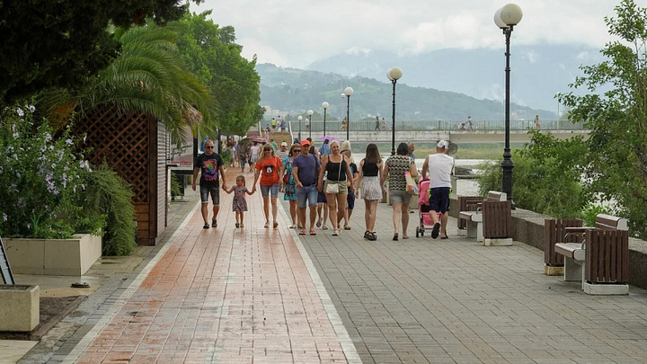 Набережную реки Мзымты в Сочи начнут реконструировать в октябре
