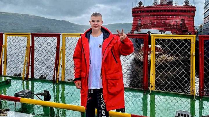 Школьник из Краснодарского края отправился на ледоколе на Северный полюс