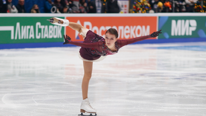 Олимпийской чемпионкой по фигурному катанию стала Анна Щербакова