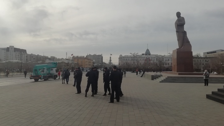 Читинца оштрафовали за запуск беспилотника на центральной площади Ленина