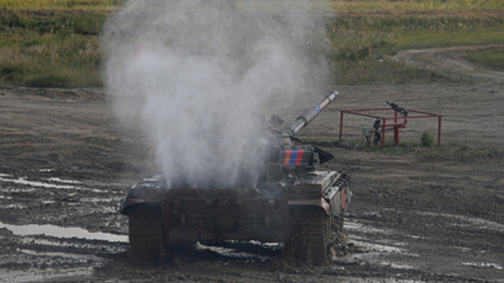 Минобороны показало видео тренировок мобилизованных танкистов и мотострелков в НСО