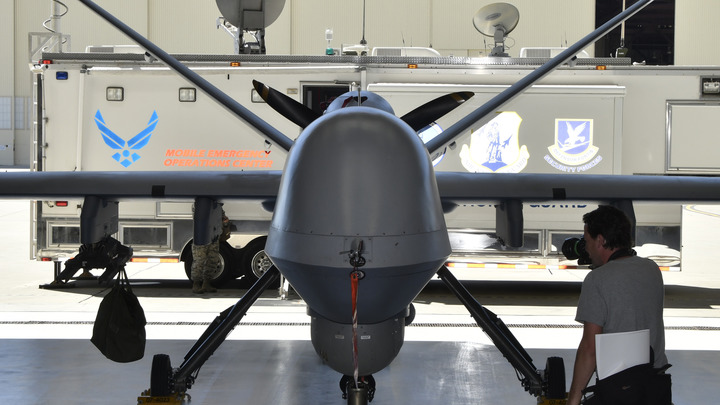 Американский дрон MQ-9 Reaper перехватили в небе: Подробности держат в секрете - источники