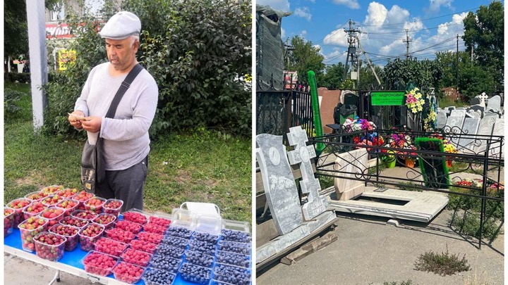 Из незаконных уличных торговых точек Новосибирска изъяли более тонны фруктов и овощей